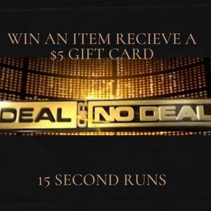 luxury share show deal or no deal 15 second runs only